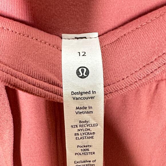 LULULEMON Ready to Rulu High-Rise Jogger Brier Rose Pink Sz 12 {U30} - Picture 6 of 7